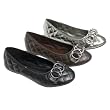 Glaze by Adi Quilted Ballerina Flats