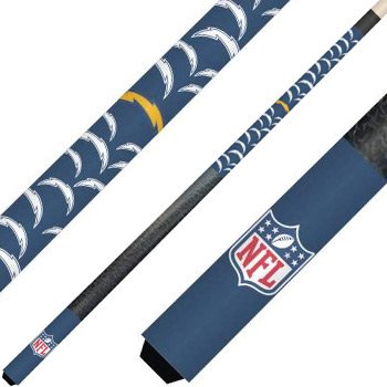 San Diego Chargers Cue And Case Set
