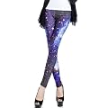 Waooh - Mode - Leggings fantaisie long - Galaxie bleu