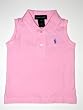 Polo Ralph Lauren Girls Sleeveless Pink Polo Shirt