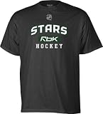 Dallas Stars -Black- Center Ice RBK Practice T-Shirt