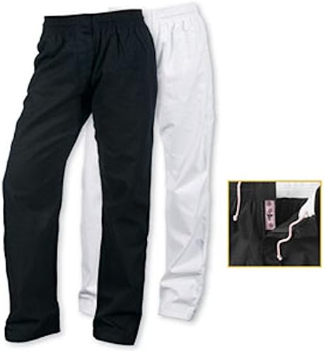 Century 8 oz Women's Middleweight Brushed Cotton Elastic Pants White size Small