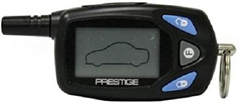 Audiovox Prestige 5BCR07P LCD Replacement Remote Transmitter 5-Button LCD Black Works with APS596, APS596A, APS996A, APS997A