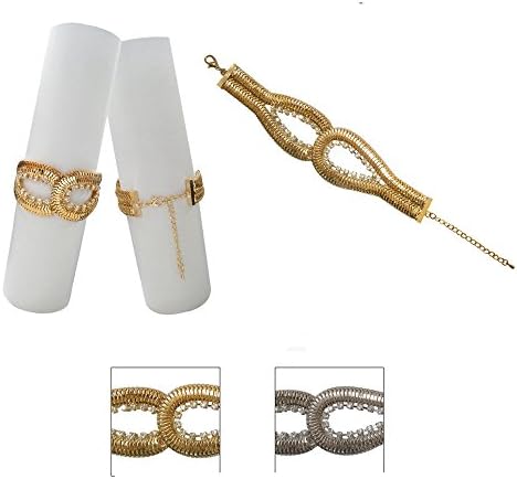 Women's Fashion Wedding Party Lingering Crystal Bracelet Gold