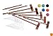Halex Select 6 Player Croquet Set in Deluxe Carry Case