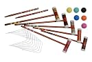Halex Select 6 Player Croquet Set in Deluxe Carry Case Halex Select 6 Player Croquet Set in Deluxe Carry Case