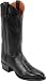 LUCCHESE T3094 Mens Western Leather Cowboy Boots Black