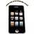 ZTOUCH 8GB Touch MP4 Player With Camera, E-Book, Voice Recorder, AM FM Radio, 2.8 QVGA Screen.