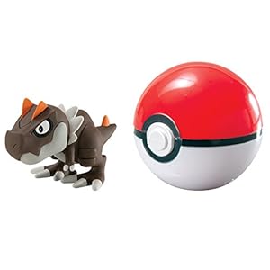 Pokémon Clip & Carry Poké Ball Tyrunt + Poké Ball