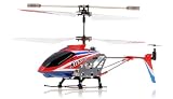 Syma 3 Channel S107/S107G Mini Indoor Co-Axial R/C Helicopter w/ Gyro (Red American Flag Color)