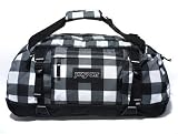 Jansport 50cm Duffel - Black/White Buffalo Plaid