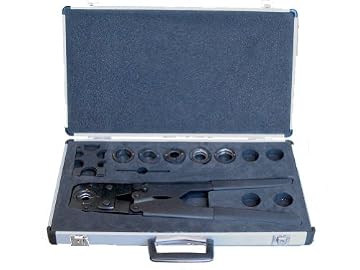 Pex Crimp Tool Kit-15" Quick-change Multi-jaw Pex Plumbing Crimp-all Tool Kit