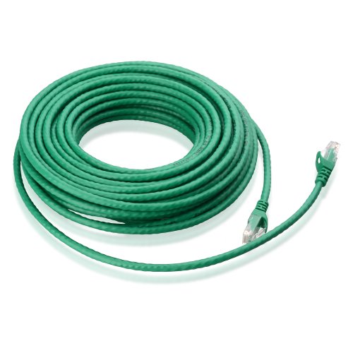 Cable Matters Cat6 Snagless Ethernet Patch Cable in Green 50 Feet