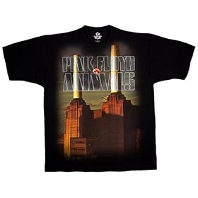 Liquid Blue Men's Pink Floyd Pigs On A Wing Short Sleeve Tee