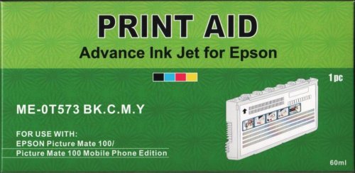 compatible epson t0573 (t573) color ink cartridge for use with epson picturemate 100/ epson picturemate 100 mobile phone edition