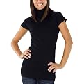 Xhilaration&reg; Juniors Body Con Turtleneck Sweater - Black