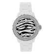 Toy Watch Women's TZ52008WH Zebra Diamond Collection Watch