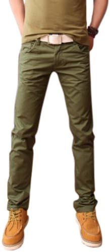 Wantdo Men's Fashion Straight Casual Pants XZ1204-617(Army Green US M Regular/Aisa32)