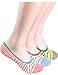 Haslra No Show Non-slip Casual Socks 3 - 6 Pairs