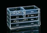 Acrylic Deluxe 6-Drawer Jewelry Chest