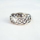Sterling Silver Celtic Knot Band Ring
