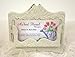 Cast Iron Business Card Holder Fleur Metal 