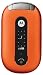 Motorola PEBL U6 Pumpkin Orange Phone (Unlocked Intl. Version) no U.S. Warranty