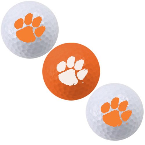 Clemson Tigers 3-pack Golf Balls