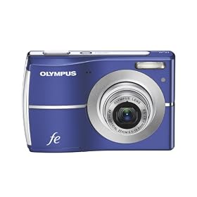 Olympus FE-45 10MP Digital Camera with 3x Optical Zoom and 2.5-inch LCD (Navy)