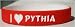 I Love Pythia Custom Wristband