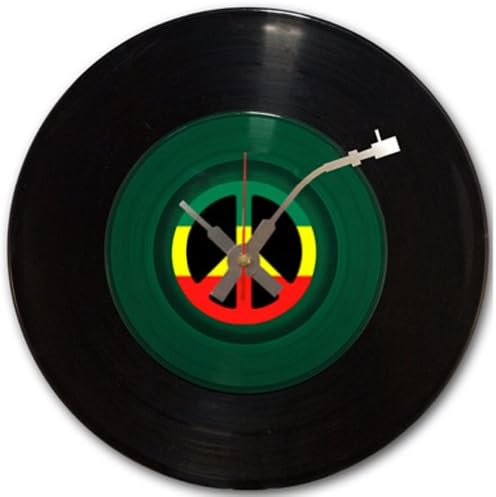 Reggae Vinyl clock