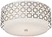 Jonathan Adler Parker 15 1/4" Wide Nickel Ceiling Light