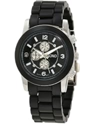 XOXO Womens XO5592 Black Analog Watch