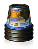 Slipstick CB652 Heavy-Duty Non-Slip 3-Inch Bed Risers, Chocolate