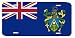 Pitcairn Islands Flag License Plate