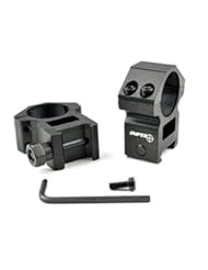 Sports: SNIPER? Premium 1" Weaver/Picatinny Style Scope Rings, See Through Design, High profile - Sniper