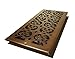Decor Grates SP614W-RB Scroll Design Wall/Ceiling Register, 6x14 Inches, Rubbed Bronze Finish