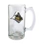 Purdue Boilermakers Beer Mug: 3D Logo Glass Tankard