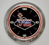 Neon Clock - Vegas