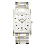 Bulova Mens Diamond Dial Calendar Watch #98D005 by Bulova