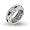 Sterling Silver CZ Anniversary Band with Baguette Sapphire CZs Size 6 (Sizes 6 7 8 9 Available)