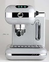                     						la Pavoni PW-16 Espresso/Cappuccino Machine, Metallic Pearl