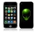 Alien X-File Decorative Skin Cover Decal Sticker for Apple 2G iPhone (1st Gen)
