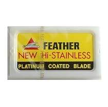 10 Feather Razor Blades NEW Hi-stainless Double Edge
From FEATHER
