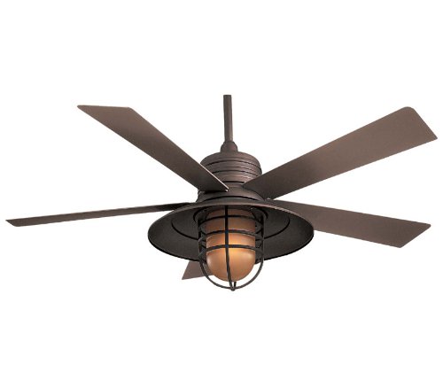 Minka Aire F582-ORB 54″ Rainman Tropical WET Outdoor Bronze Ceiling Fan