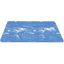 Durable Coporation Rubber Grand-Stand Beauty & Barber Anti-Fatigue Mat, for Indoors, Marble Blue