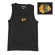 Chicago Blackhawks NHL "Debut" Tank Top Shirt For Women (Black)