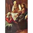 Jan Vermeer van Delft (Christ with Mary and Martha) Art Poster Print - 13x19