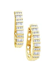 1.00CTW DIAMOND LADIES FASHION HOOPS