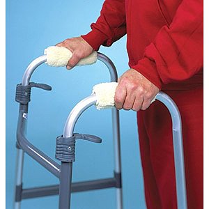 Fleece Walker Grasp Hand Grip Pads Help (Set of 2)